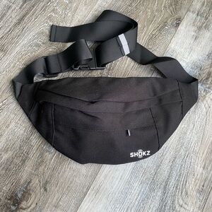 SHOKZ Unisex Black Belt Bag Hip Pack